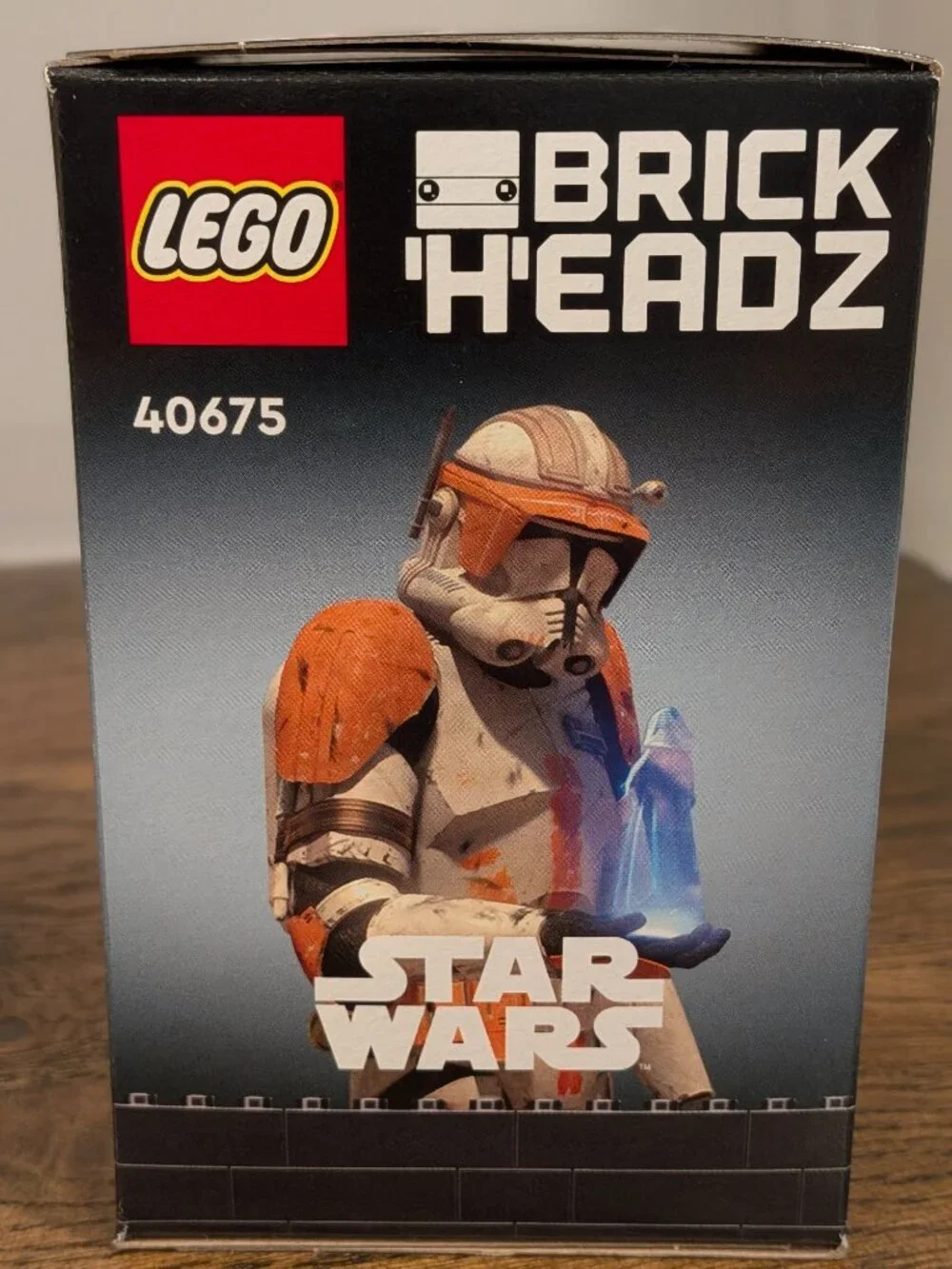 LEGO 40675 Commander Cody BrickHeadz - New in Box, Sealed